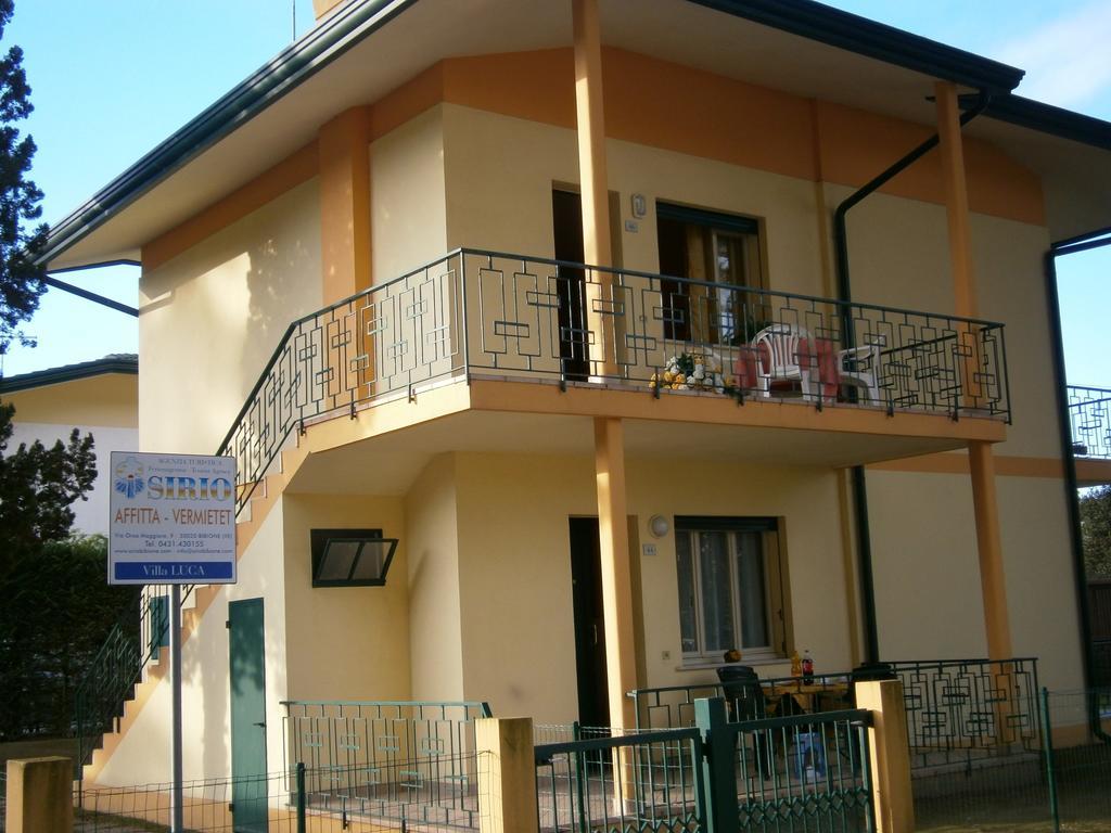Villa Luca Bibione Exterior foto